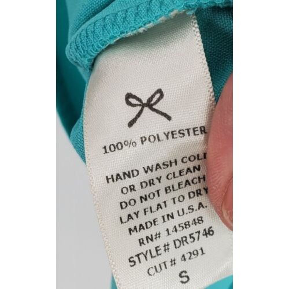 Everly Teal Turquoise Shift Dress Size Small Great Condition Very Cute - Picture 4 of 4